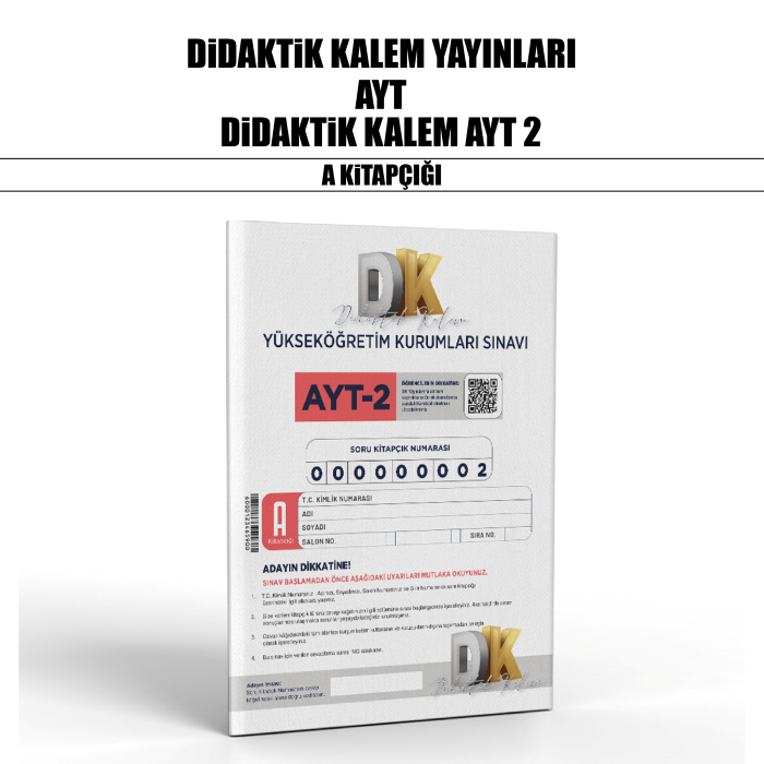 DİDAKTİK KALEM YKS AYT SNV 2-A - 25-26